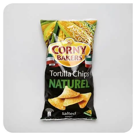 [106516] Corny bakers tortilla nacho chips naturel  12 x 450gr