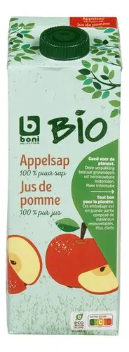 [106578] Boni Bio appelsap brik (1x1 L)