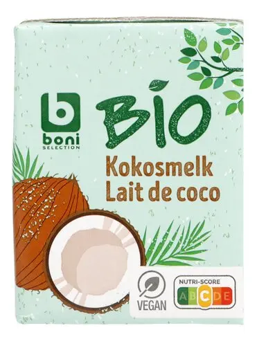 [106555] Boni bio kokosmelk (1x200 mL)
