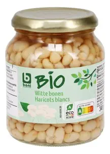 [106554] Boni Bio witte bonen bokaal (1x340 g)