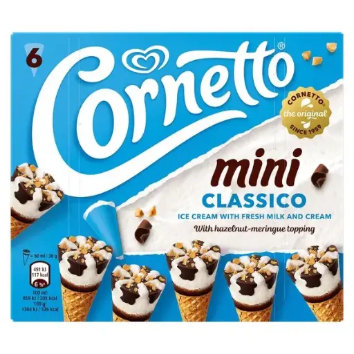[105953] Cornetto mini classico 5x (6x60 ml)