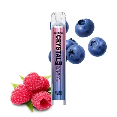 [106233] Crystal 600 puffs Vape blueberry raspberries (1x1 pcs)