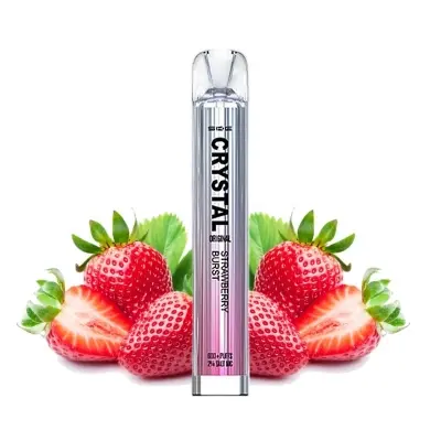 [106229] Crystal 600 puffs Vape strawberry burst (1x1 pcs)