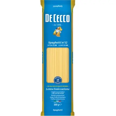 [106663] De cecco spaghetti sfusi nr.12 (1x3000 g)