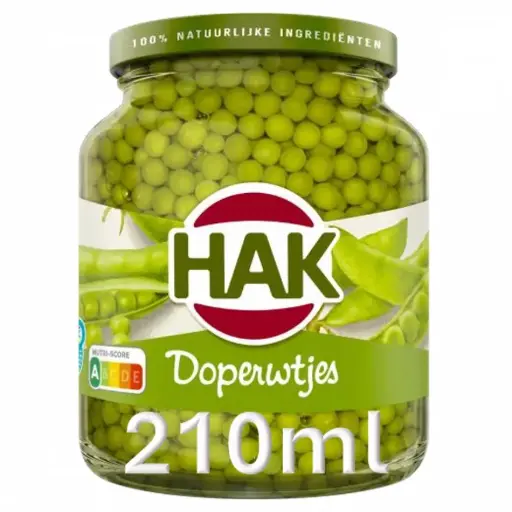 [105360] Hak Doperwtjes (1x210 ml)