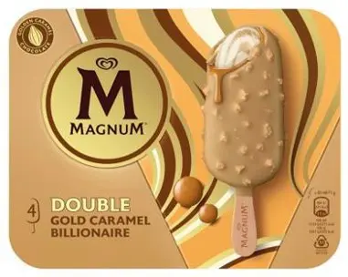 [105947] Magnum Double gold caramel billionaire (4x85 ml)