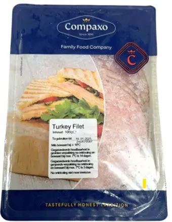 [105617] Compaxo Kalkoenfilet (1x100 g)