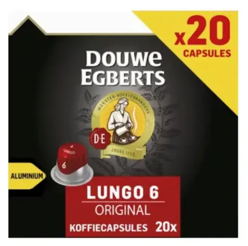 [105574] Douwe Egberts Lungo 6 original (1x20 pcs)