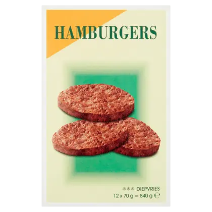 [104951] Neutraal hamburger (1x12 pcs)