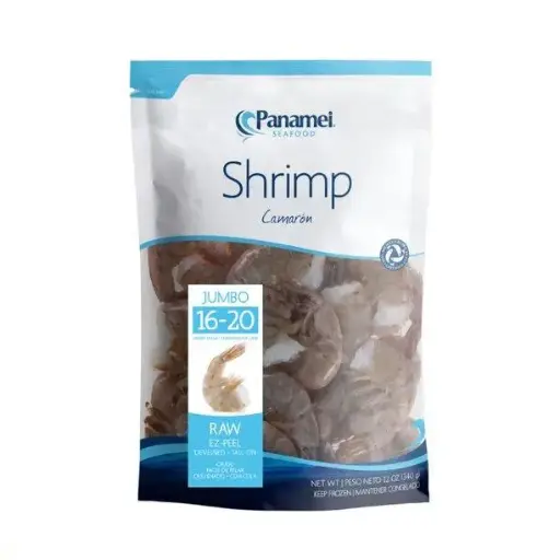 [102274] Panamei shrimp 16/20 ez peel iqf (1x2 lbs)