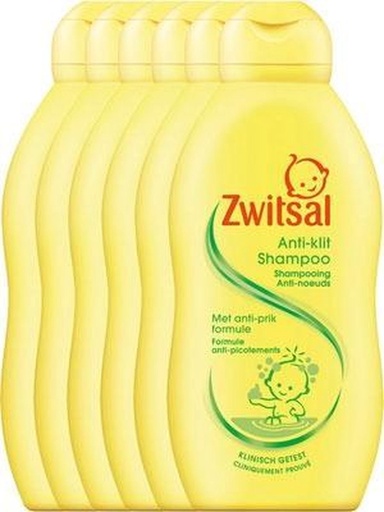 [104529] Zwitsal anti-klit shampoo 6x200ml