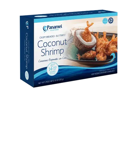 [104290] Shrimp 21/25 coco brd bfly c/tail (1x3 lbs)