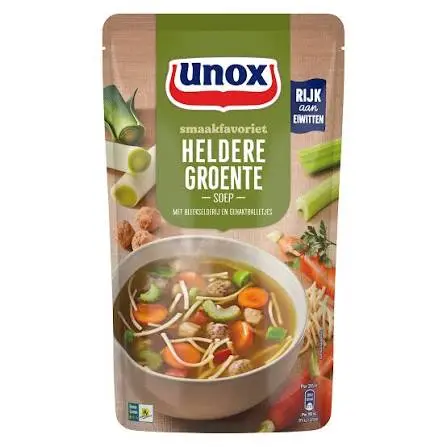 [105651] Unox Siz heldere groente soep (1x570 ml)