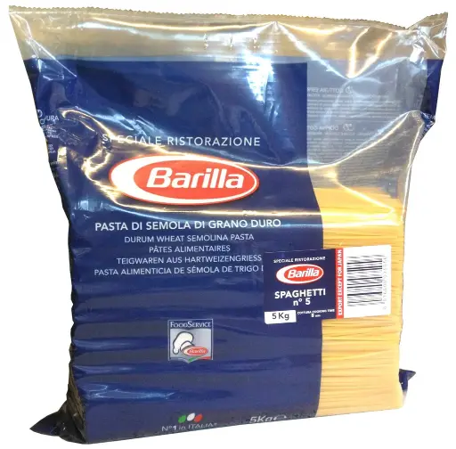 [106511] Barilla Spaghetti nr (1x5 kg)