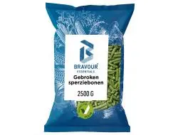 [104213] Bravour Sperziebonen gebroken (1x2500 g)