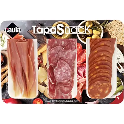 [106394] Caula Tapas serrano fuet chorizo (1x120 g)