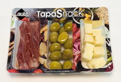 [106522] Caula Tapas serrano olijf kaas (1x120 g)