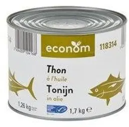 [105874] Econom Tonijn zonnenbloemolie msc (1x1.7 kg)