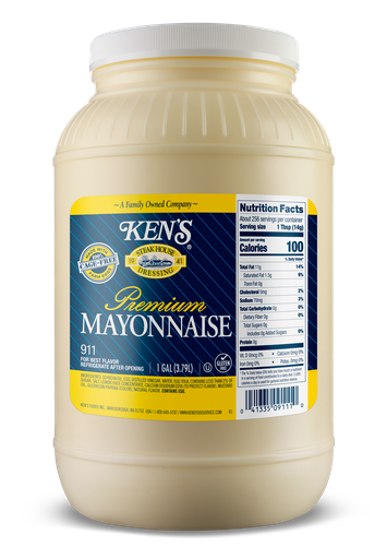 [104972] Ken's Mayonnaise Heavy Duty Premium 1 gallon