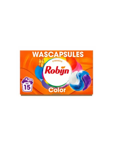 [105628] Robijn Wasmiddel capsule color (1x15 pcs)