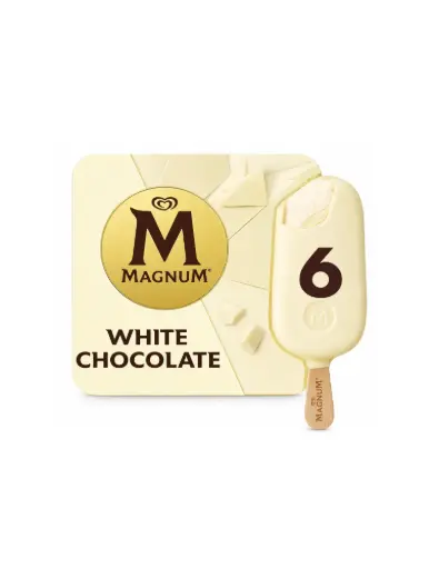 [105946] Magnum White chocolate (6x100 ml)