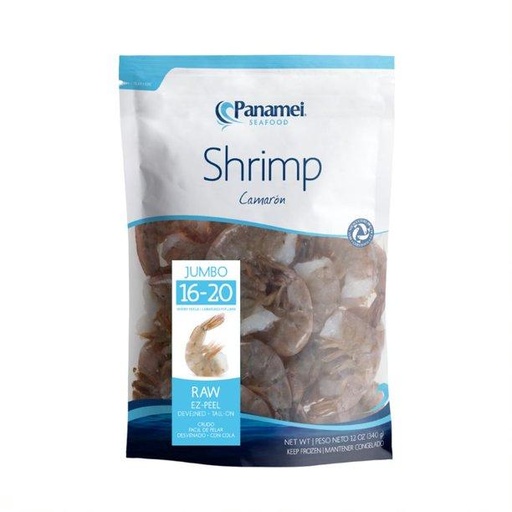 [102274] Panamei shrimp 16/20 ez peel iqf 10x2lb