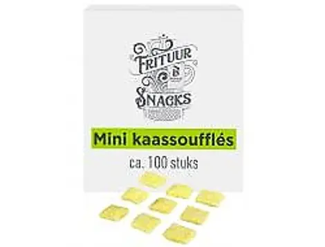 [102986] Bravour Kaassoufle mini (100x25 g)