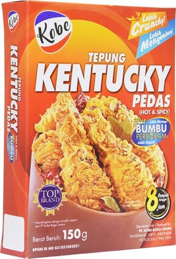 [105126] Kobe Kentucky Hot 150gr