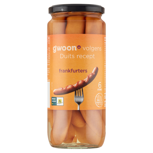 [105599] G'woon frankfurters 12x550gr