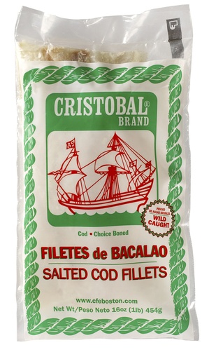 [104296] Crist cod fillet salted ch bonles cs 24lb