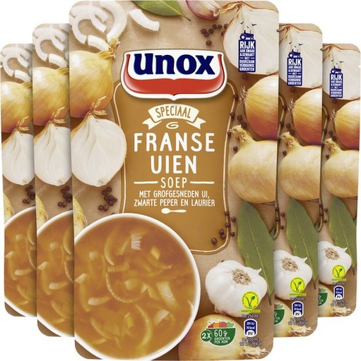 [104671] Unox franse uien 5x570 ml