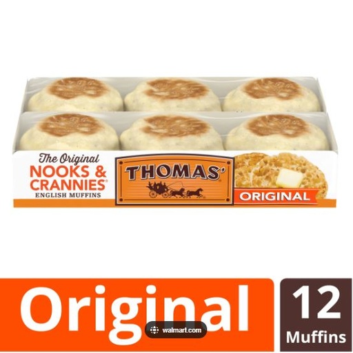 [105116] Thomas muffin english original 2oz 6x12st