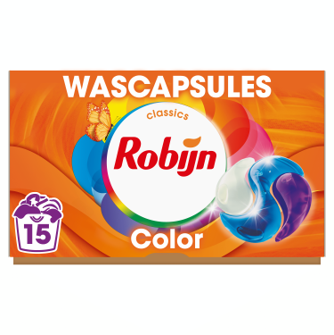 [105628] Robijn wasmiddel capsule color 4x15st