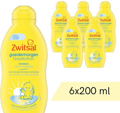 [105638] Zwitsal haarlotion 6x200ml