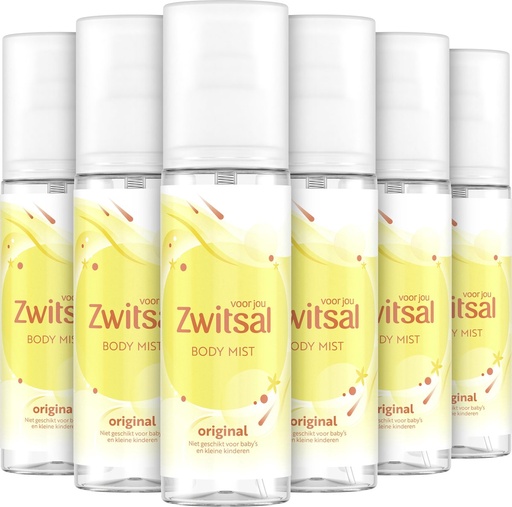 [105644] Zwitsal body mist original 6x150ml