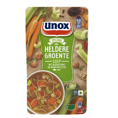 [105651] Unox heldere groente soep 5x570ml
