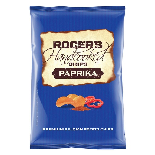 [105653] Roger's handcooked chips paprika 9 x 150gr