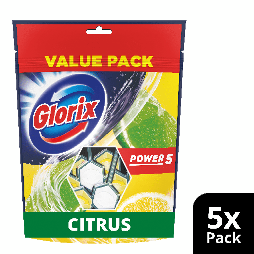 [105774] Glorix value pack wc blok citrus 6x5pack