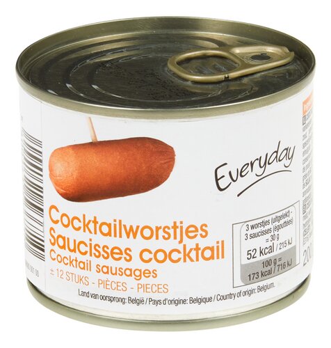 [105805] Everyday cocktailworstjes 12x200g