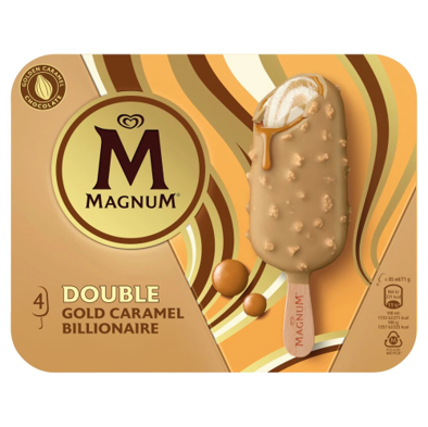 [105947] Magnum double gold caramel billionaire 6x (4x85ml)