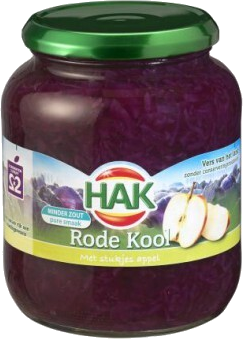 [106065] HAK Rode kool 6x710ml