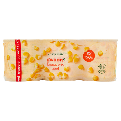 [105036] G'woon crispy mais 3pack x4