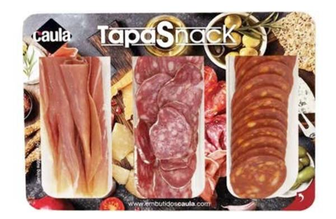 [106394] Caula tapas serrano fuet chorizo 120gr