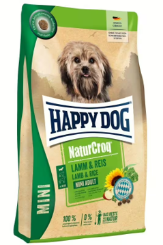 [106334] Happy dog naturcroq mini lamb and rice 4kg