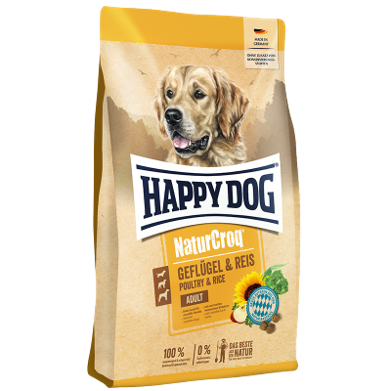 [106336] Happy dog naturcroq poultry and rice 11kg