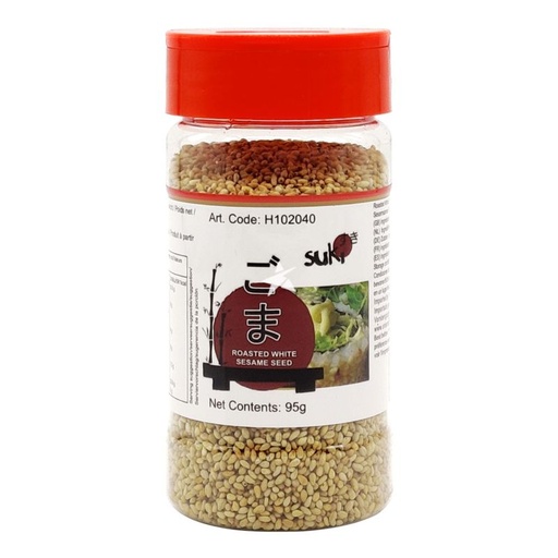 [106120] Suki roasted white sesame seeds 50x95gr